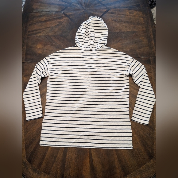 Striped Hooded Pullover - Picture 13 of 13